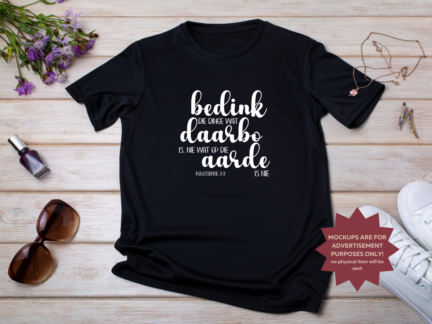 Bedink Die Dinge Wat Daarbo Is, Nie Wat Op Die Aarde Is Nie PNG & SVG