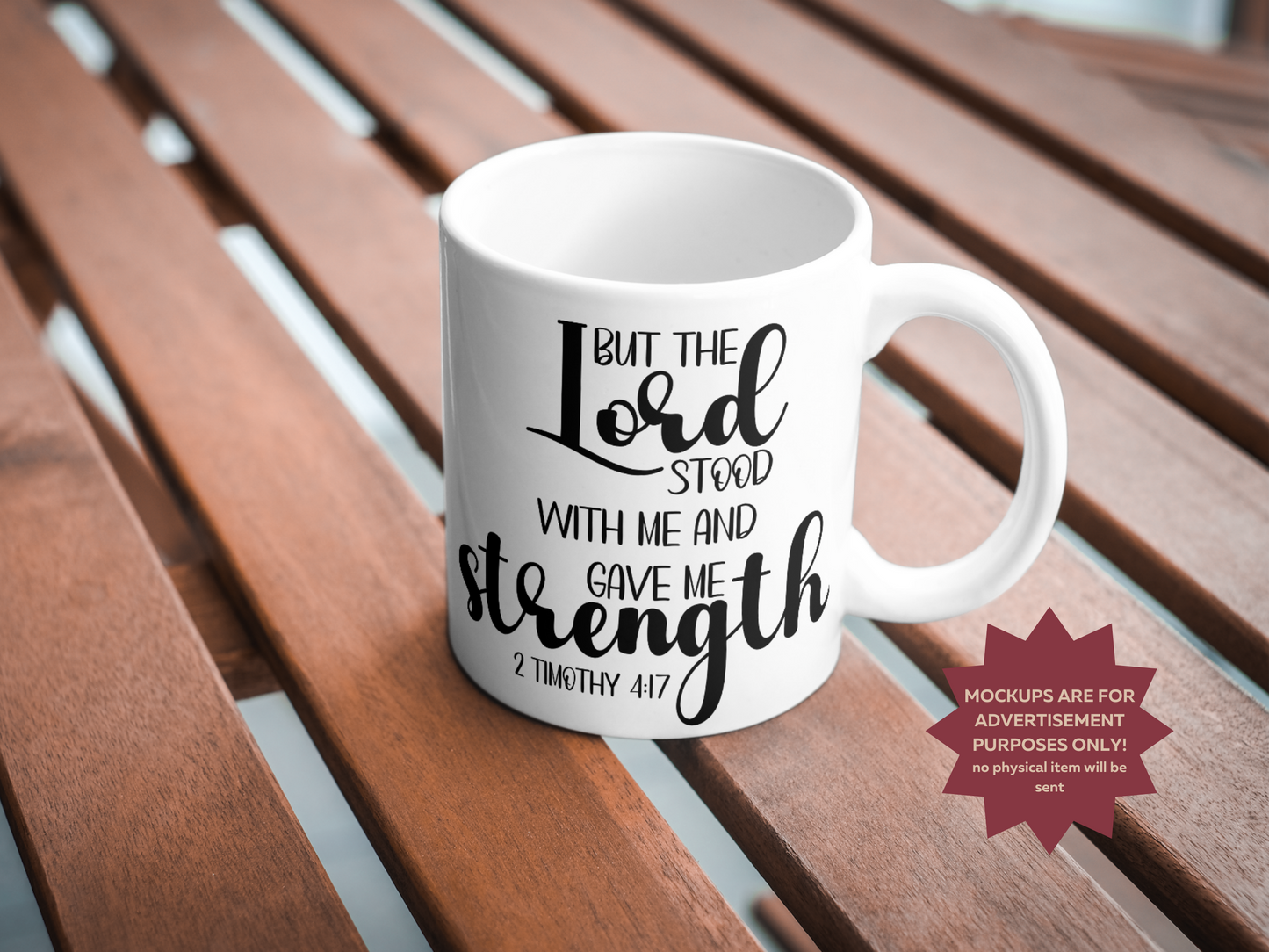But The Lord Stood With Me And Gave Me Strength PNG & SVG