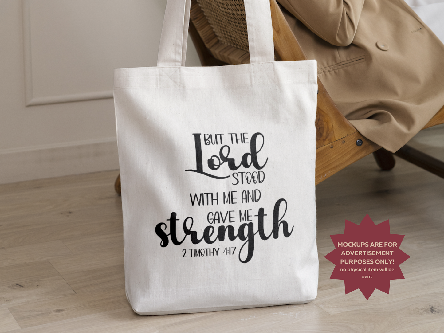 But The Lord Stood With Me And Gave Me Strength PNG & SVG