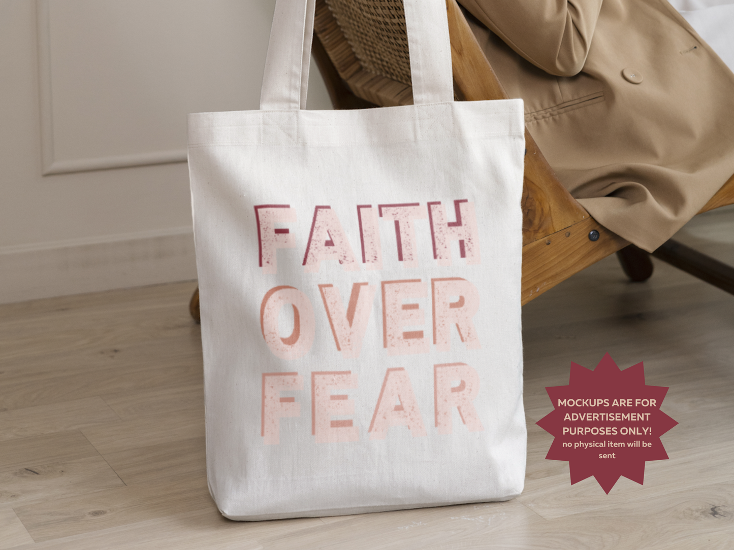 Faith Over Fear SVG PNG
