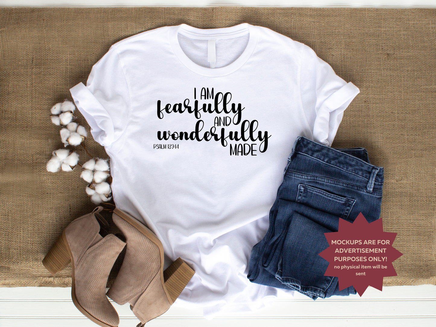 I Am Fearfully And Wonderfully Made PNG & SVG