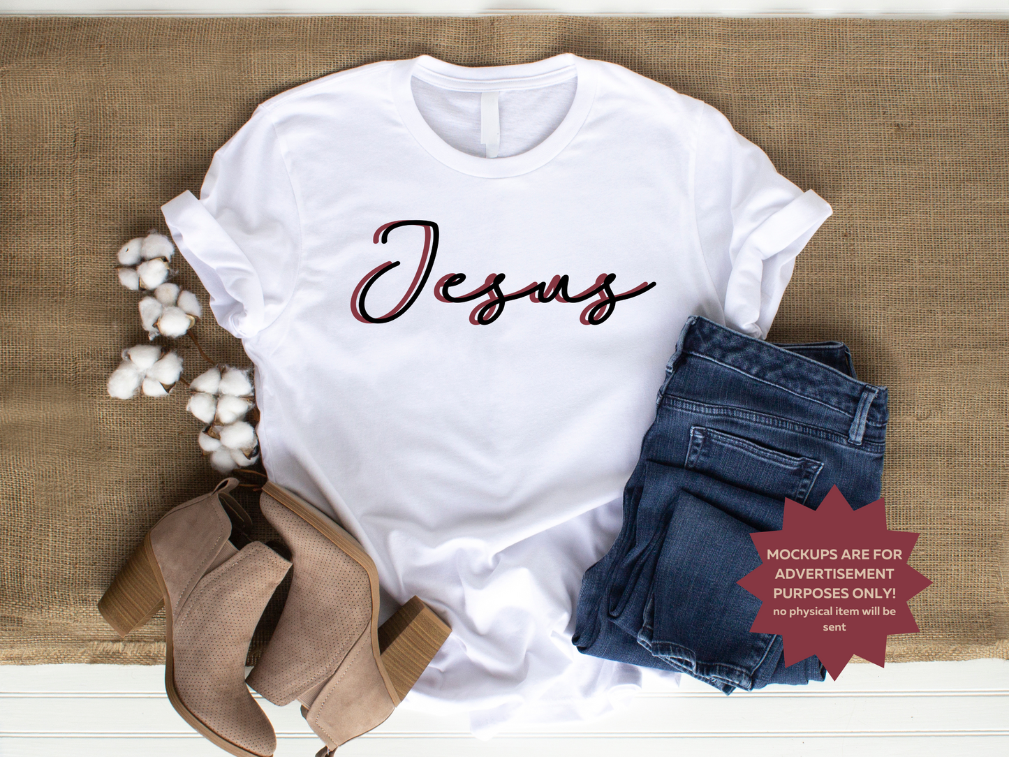 Jesus - Two Tone Design 2 PNG & SVG