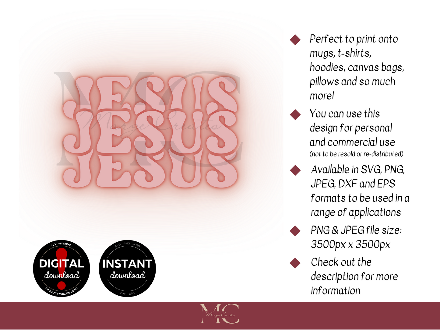 Jesus - Design 5 PNG & SVG