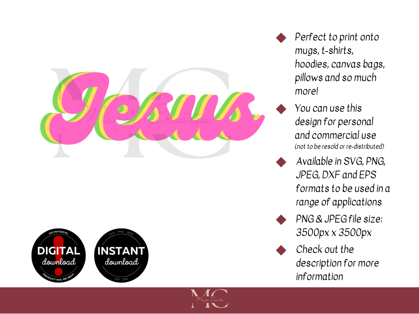 Jesus - Design 6 PNG & SVG