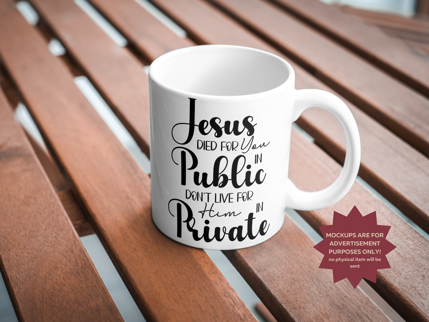 Jesus Died For You In Public, Don't Live For Him In Private PNG & SVG