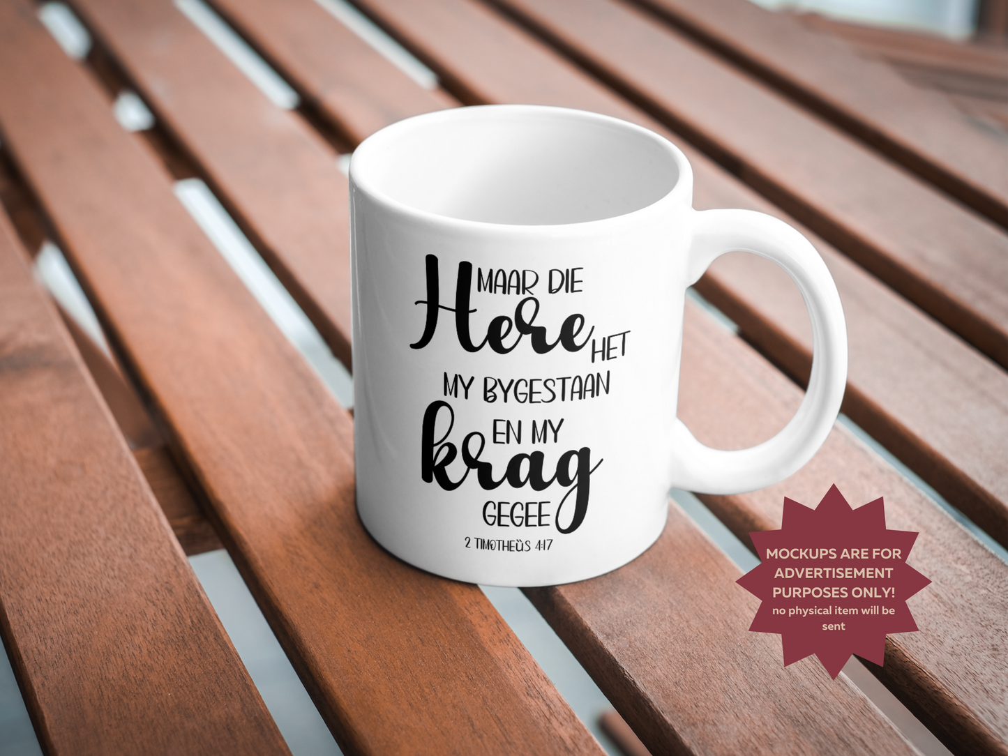 Maar Die Here Het My Bygestaan En My Krag Gegee PNG & SVG