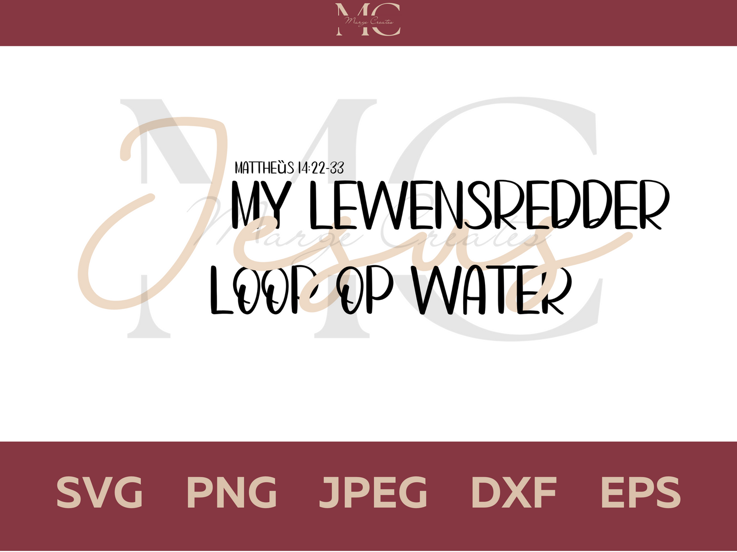 My Lewensredder Loop Op Water PNG & SVG