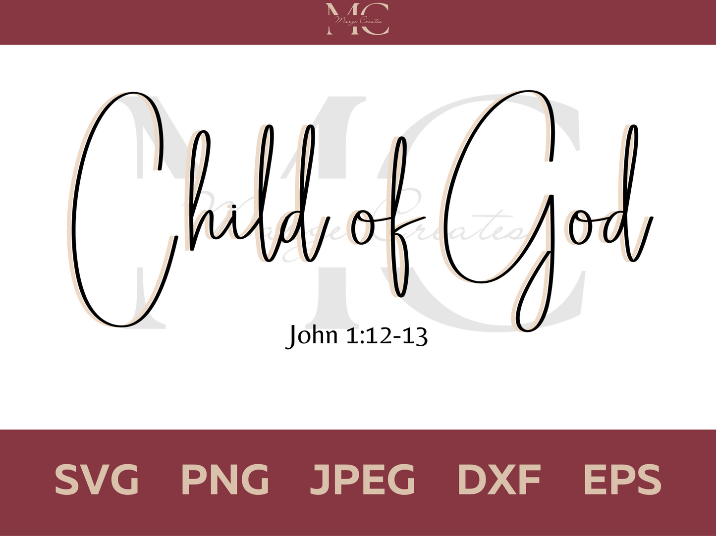 Child of God PNG & SVG