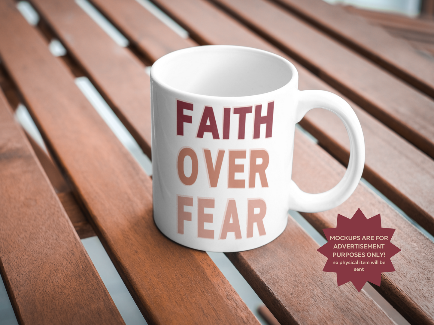 Faith Over Fear SVG PNG