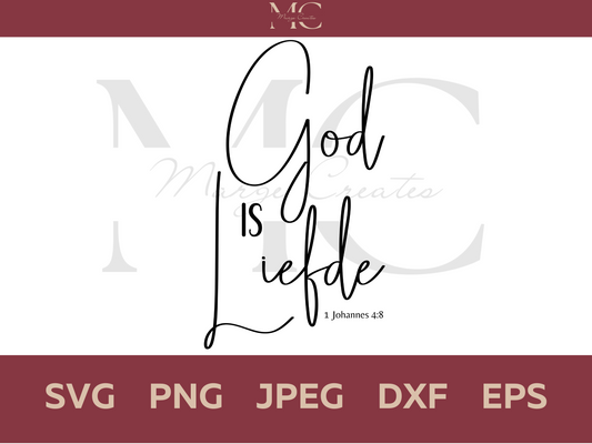 God is Liefde PNG & SVG