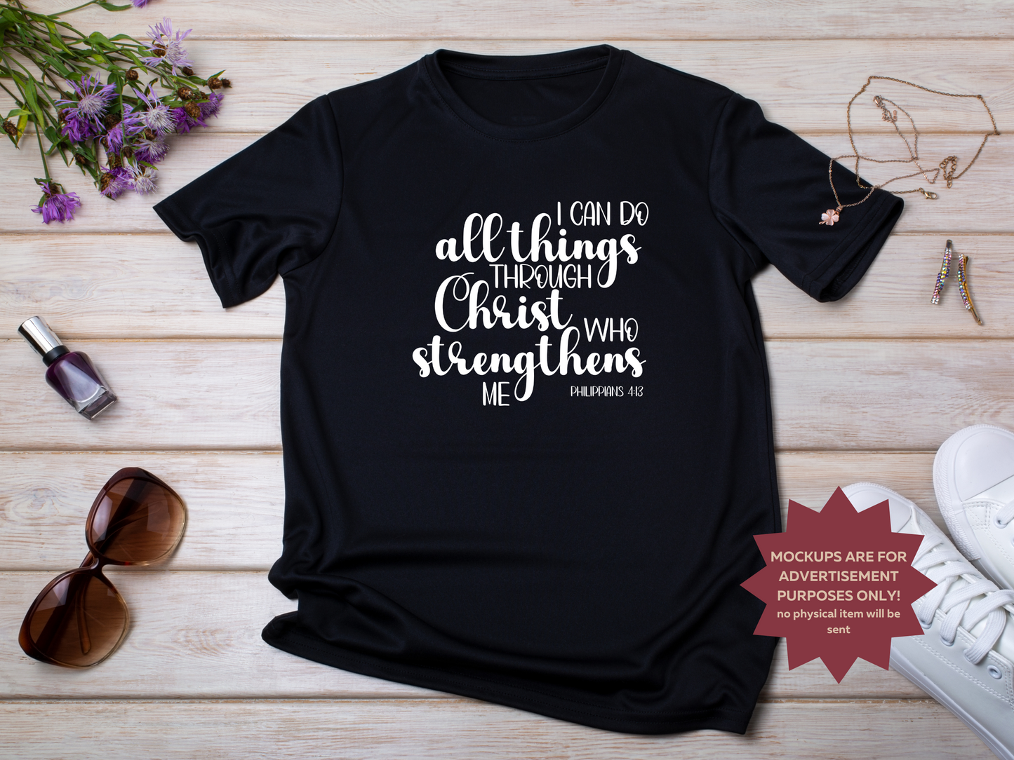 I Can Do All Things Through Christ Who Strengthens Me PNG & SVG