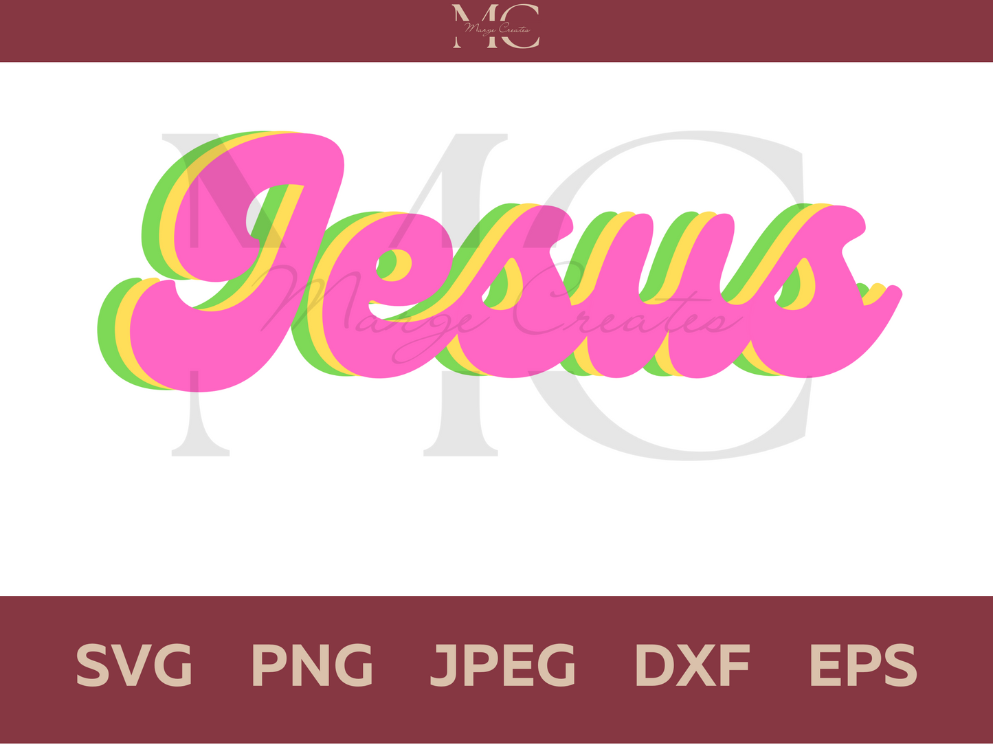 Jesus - Design 6 PNG & SVG