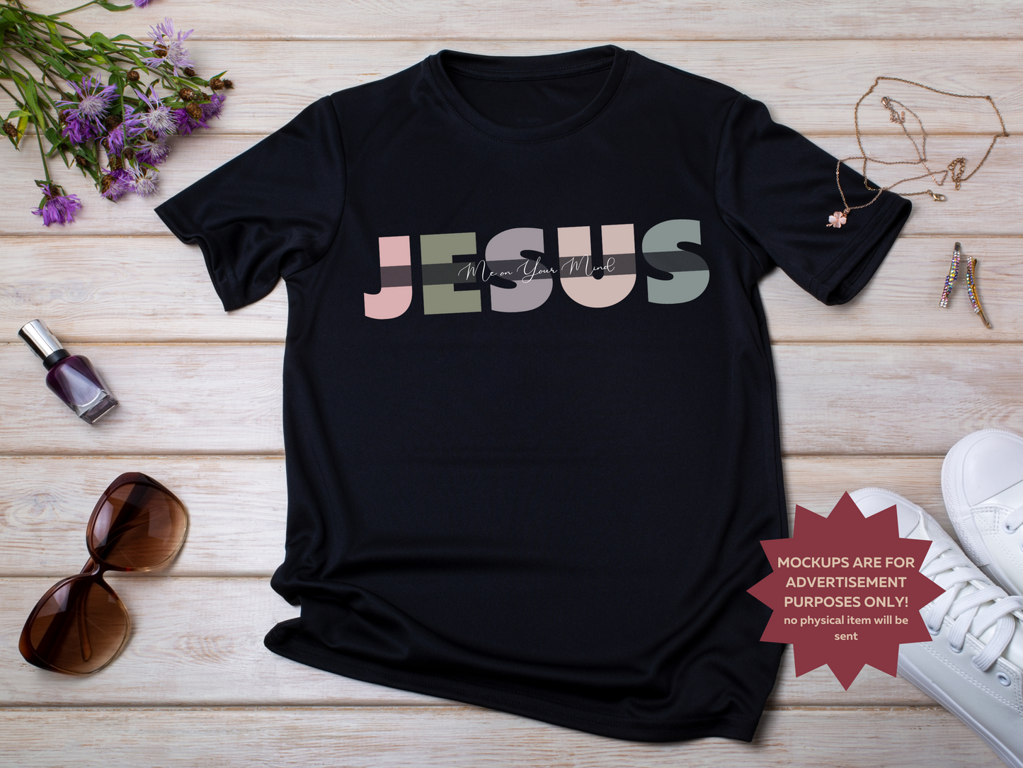 Me On Your Mind - Jesus SVG PNG