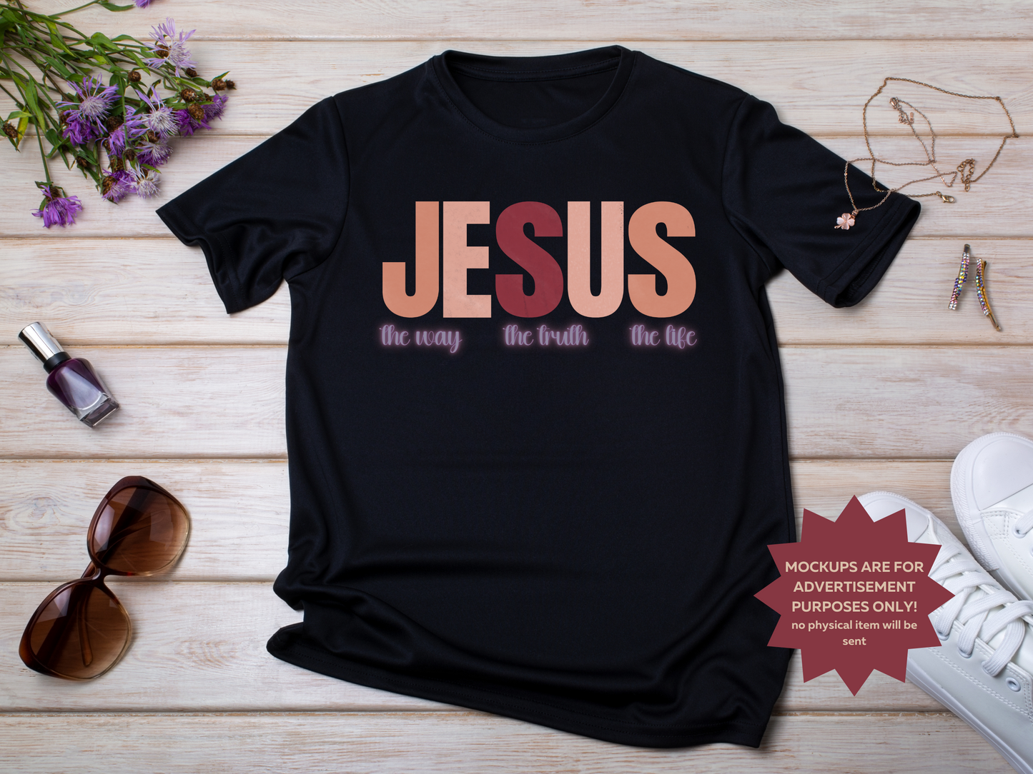 Jesus The Way The Truth The Life SVG PNG